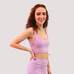 TOP FRANZIDO LILÁS