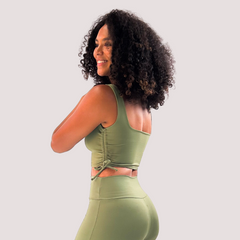 TOP FRANZIDO OLIVA