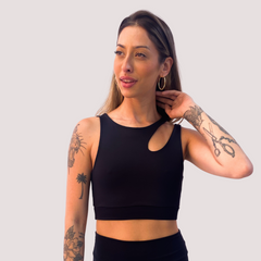 TOP GOTA PRETO