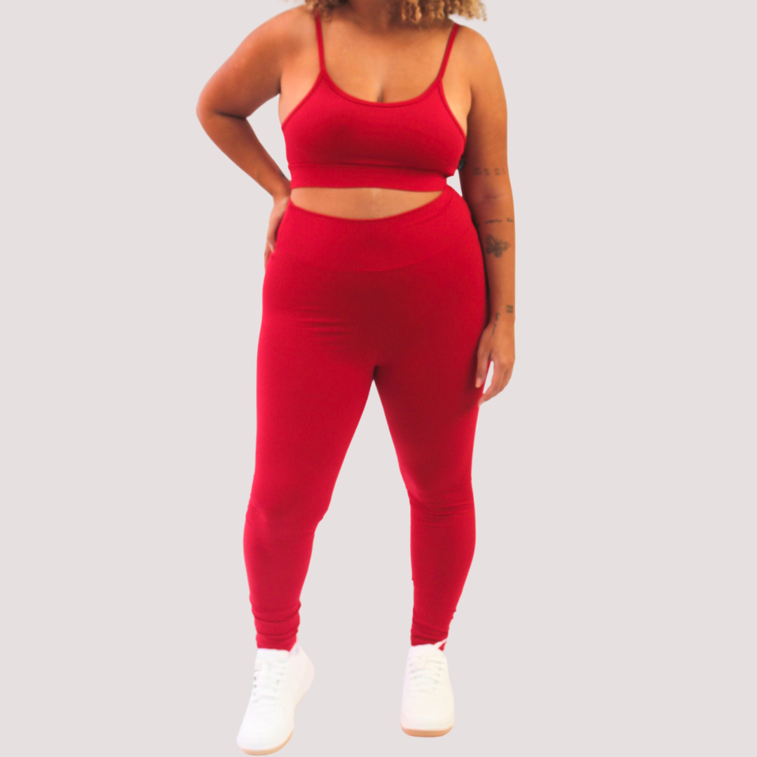 LEGGING BASIC VERMELHA